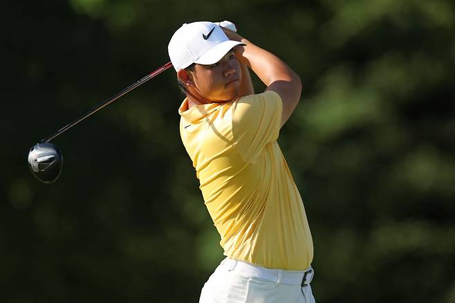 ▲&nbsp;김주형 ⓒAFP/연합뉴스