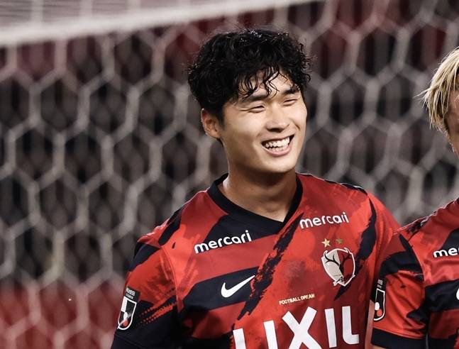 김태현. /사진=가시마 앤틀러스 공식 SNS