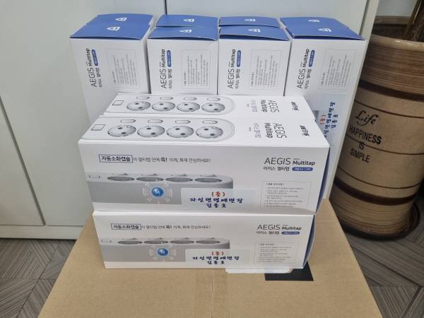 자동소화 멀티탭.경북일보DB