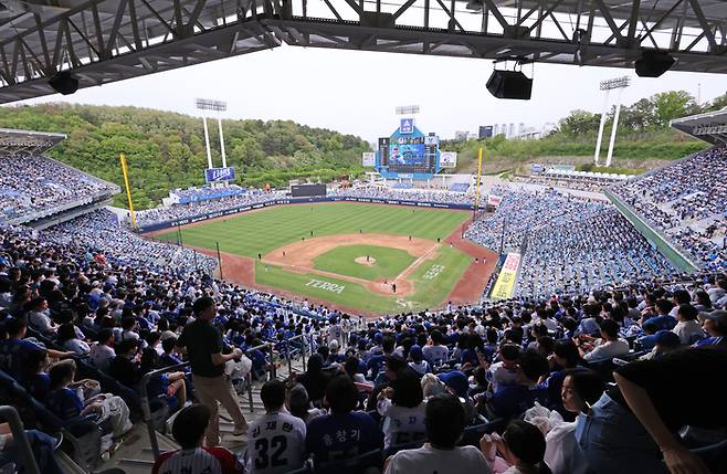 매진된 대구삼성라이온즈파크 전경. 사진 | 삼성 라이온즈