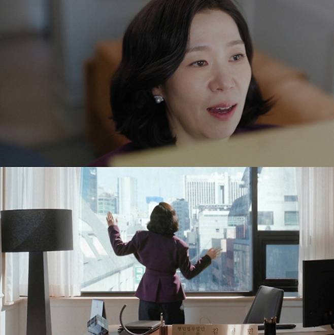 '서초동' 염혜란, 카리스마 벗고 사랑스러움 장착…'우리 고문님'의 반전 매력 tvN&nbsp;