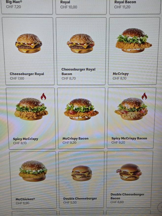 20250712_183153.jpg 2025 스위스 맥도날드와 스타벅스가격