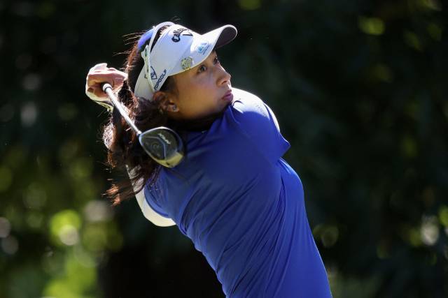 티샷을 하고 있는 티띠꾼. 사진 제공=AFP연합뉴스