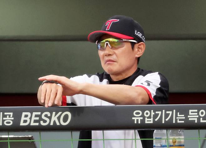 염경엽 LG 감독. 연합뉴스