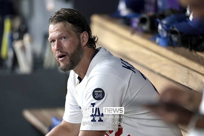 ▲ 클레이튼 커쇼.