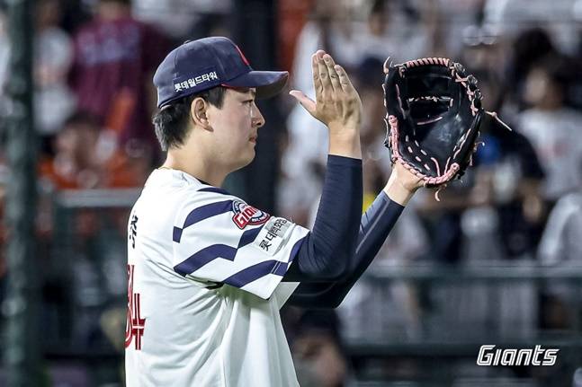 롯데 김원중. /사진=롯데 자이언츠 제공