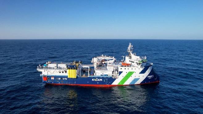 탐해3호. 지질자원연 제공