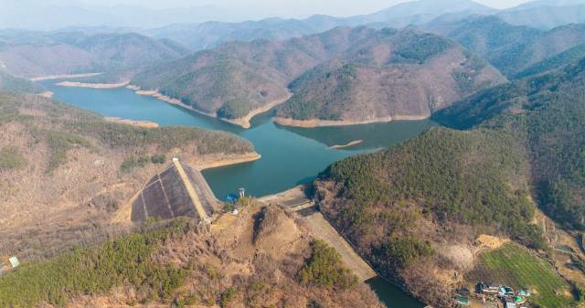 울산 울주군에 있는 사연댐 전경. 울산시 제공