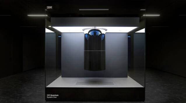 연세대 국제캠퍼스에 구축된 IBM의 양자컴퓨터 '퀀텀 시스템 원'(이미지=IBM)