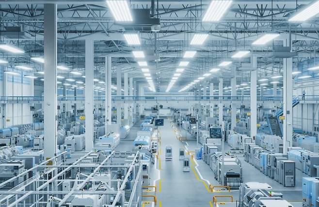 산일전기의 변압기 공장 내부. /산일전기 제공