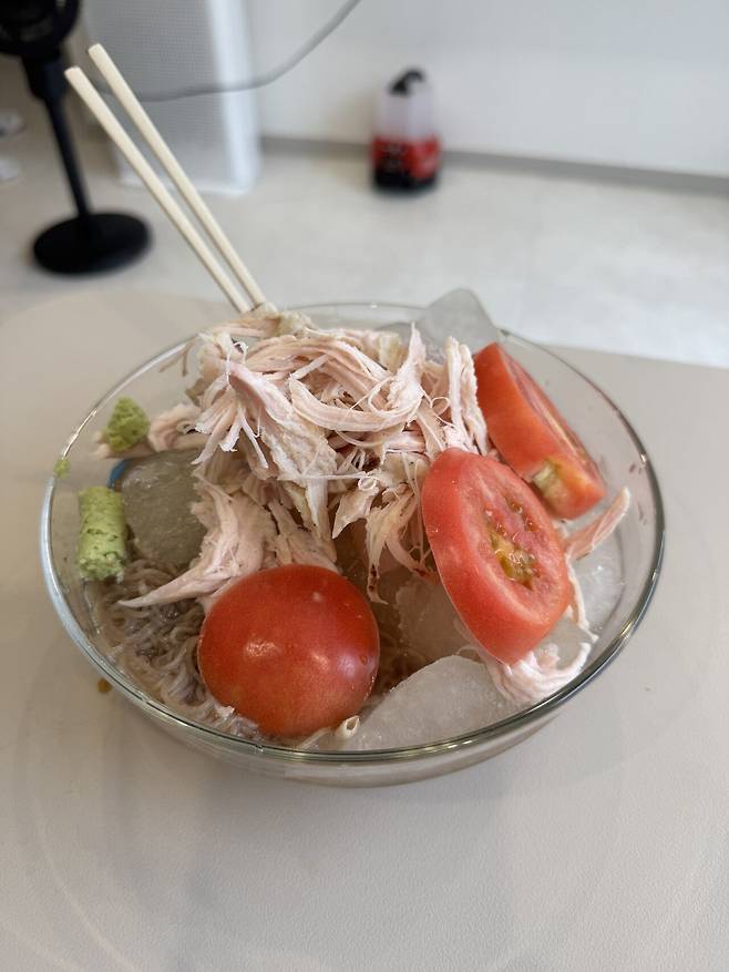 집냉면 초계국수 스타일로