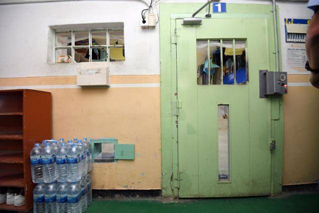 한 교정시설의 내부 모습. 한국일보 자료사진