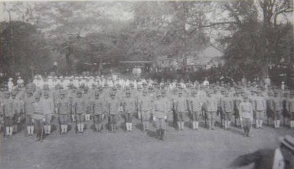 ▲ 1916년 대조선국민군단의&nbsp;군사훈련 모습. 철원독립운동기념사업회 제공