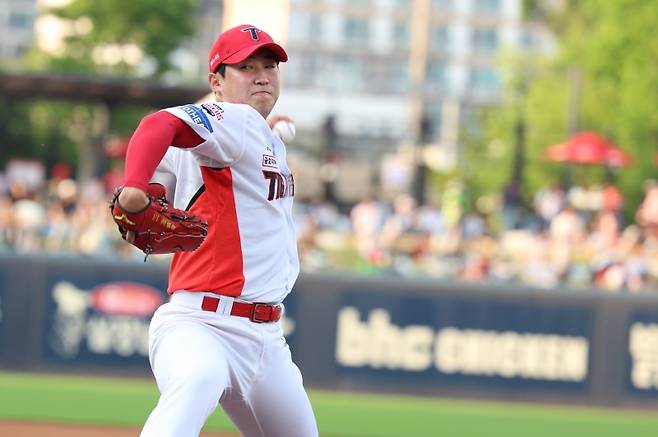 ▲역투하는 윤영철 [KIA 타이거즈]