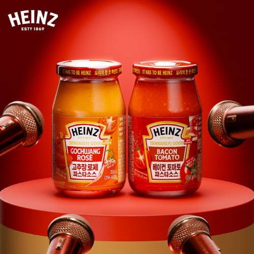 2024년 하인즈가 출시했던 고추장로제 파스타 소스
