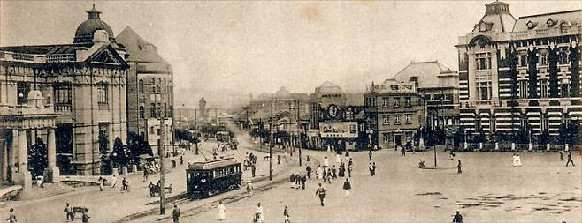 1925년 서울 소공동 일대의 모습.   서울역사아카이브 제공