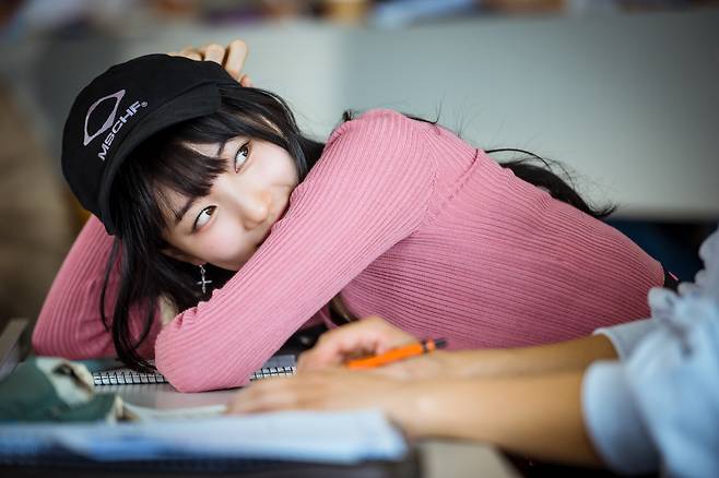 A still from “Doona!” (2023), a Netflix rom-com original series based on Naver Webtoon series “The Girl Downstairs [Doona!]” (2019-2022) [NETFLIX]