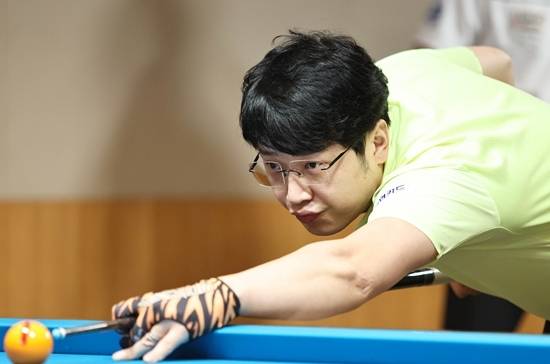 두 시즌만에 1부투어 재진입을 노리는 오성욱이 25/26드림투어 개막전에서 64강 진출에 실패했다. (사진=PBA)