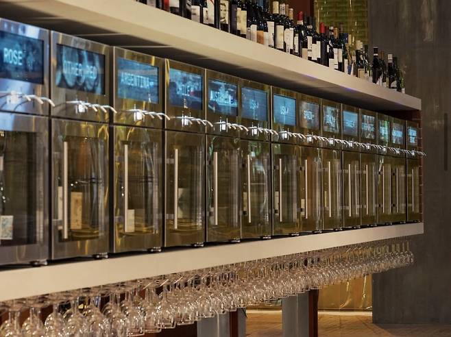 탭샵바의 와인탭. /사진=다이어리알