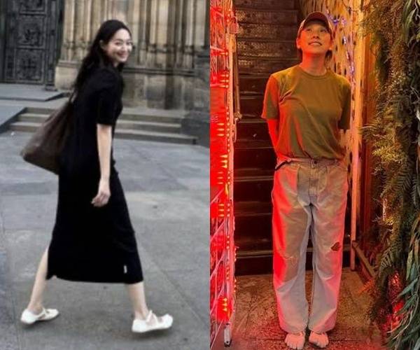 왼쪽부터 신민아 이효리/소셜 계정 캡처