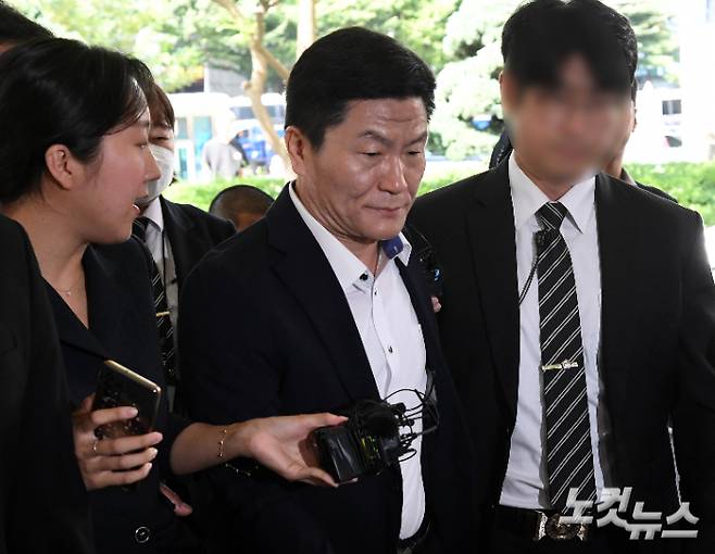 이임재 전 용산경찰서장. 황진환 기자