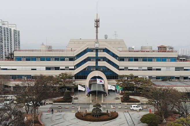 아산시청 전경 ⓒ아산시