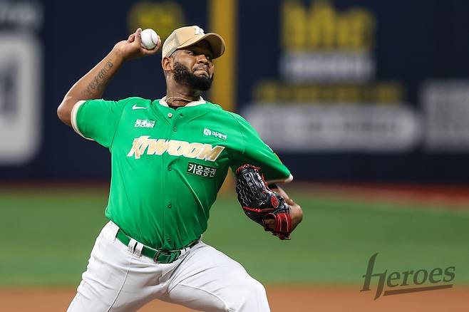 키움 라울 알칸타라. 키움 히어로즈 제공