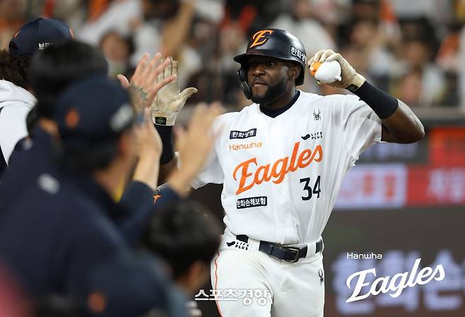 한화 에스테반 플로리얼. 한화이글스 제공