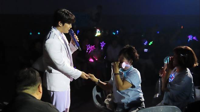 김용빈·손빈아·천록담·춘길·최재명·남승민·추혁진 '미스터트롯3' TOP7 대전 공연 '뜨거운 열기'