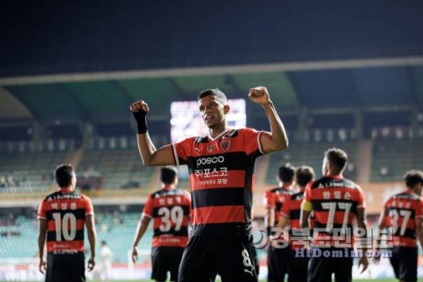 포항스틸러스 미드필드 오베르단. 사진=포항스틸러스 제공