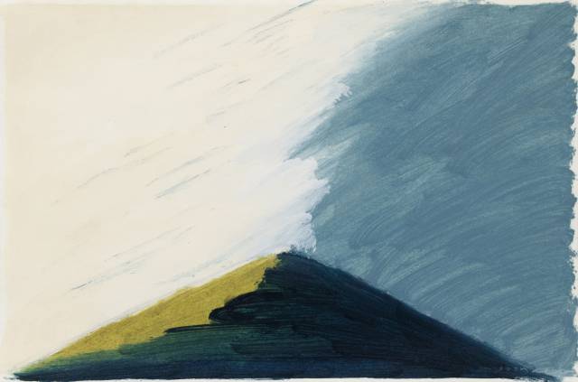 윤사유, 북한산 드로잉. 허먼갤러리 제공