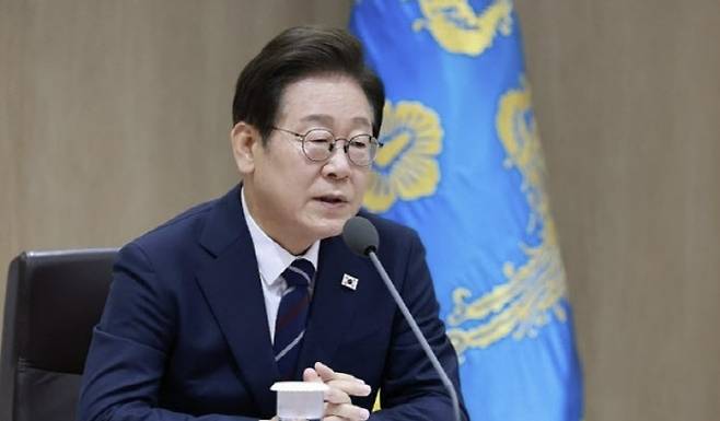 이재명 대통령이 지난 1일 서울 용산 대통령실 청사에서 열린 국무회의에서 발언하고 있다.(사진=연합뉴스)