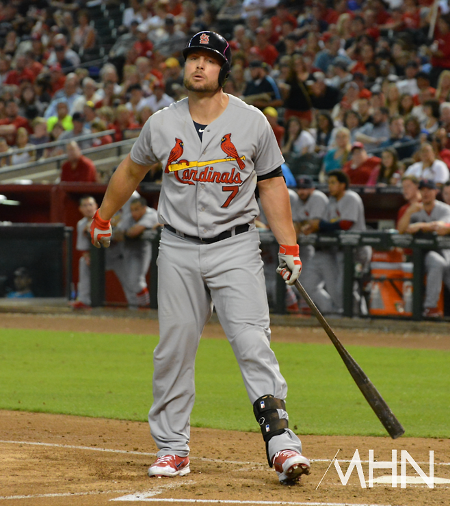 (세인트루이스 시절의 '거포' 맷 홀리데이)