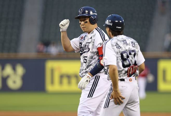 두산 베어스 양의지.