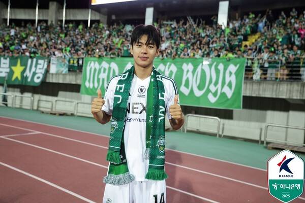Korean national team Jeon Jin -woo. /Photo = Korean Football Association