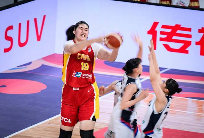 중국 장쯔위. 사진출처=2025년 아시안컵 공식 홈페이지