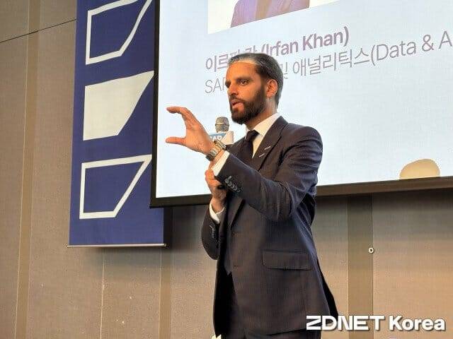 이르판 칸 SAP 데이터 및 애널리틱스 사장 겸 최고제품책임자(CPO).