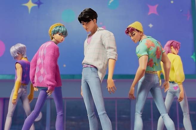 A scene from Netflix’s hit animated film 'KPop Demon Hunters.'/Netflix