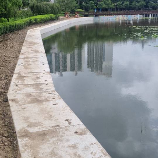 중앙호수공원변 배수관로