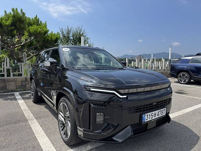 액티언 하이브리드 전면. 정원일 기자