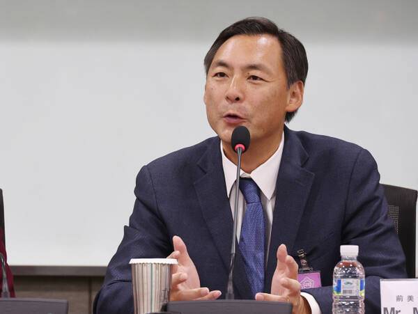 지난 3월6일 서울 여의도 국회 의원회관에서 열린 '대한민국 자유민주주의·법치주의 위기와 한미 자유동맹의 길 : 모스 탄(Morse Tan) 전 미 국제형사사법대사(트럼프1기) 국회초청 세미나'에서 모스 탄(Morse Tan) 전 미 국제형사사법대사가 발언하고 있다. 연합뉴스