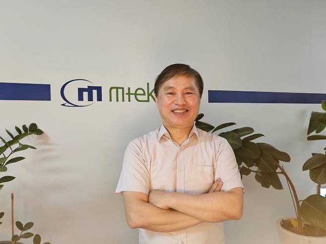 엠텍비젼 이성민 대표./사진제공=엠텍비젼