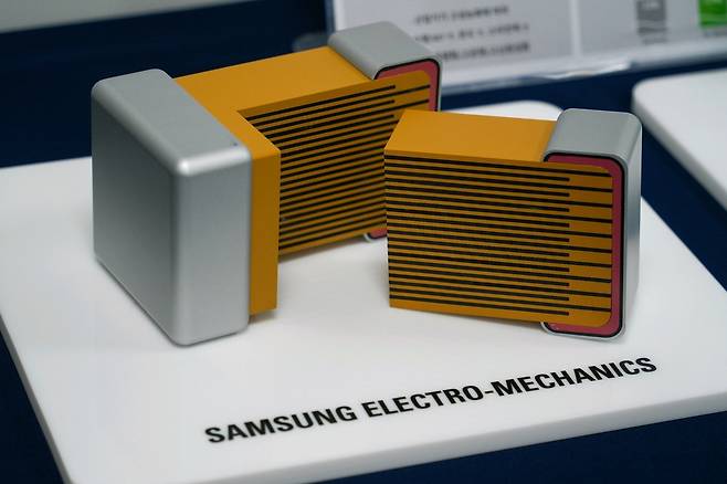 MLCC 모형 [삼성전기 제공]