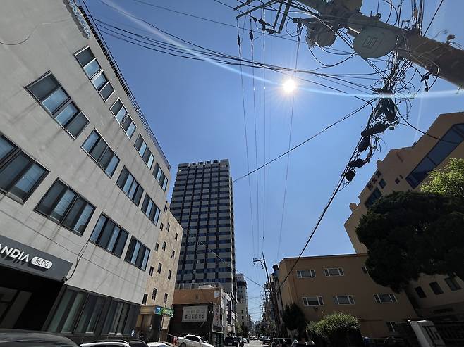 지난 10일 찾은 용산정비창 전면1구역의 모습 윤성현 기자