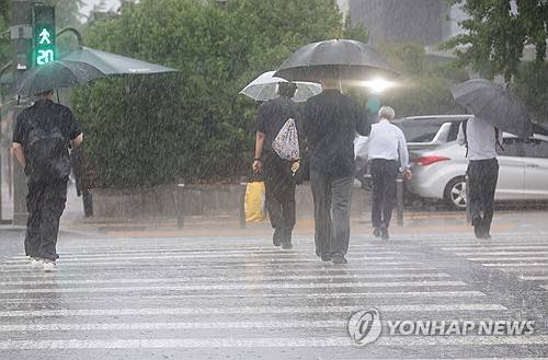 폭우 [연합뉴스 제공]