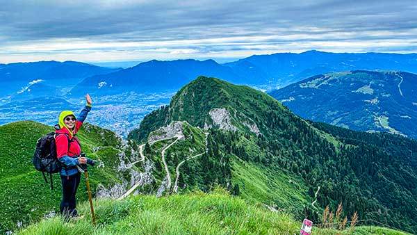 22일간의 돌로미티 트레킹이 마침내 끝나는 날. 피아즈산장에서 출발하는 마음은 그 어느 때보다 기쁨으로 충만했다.