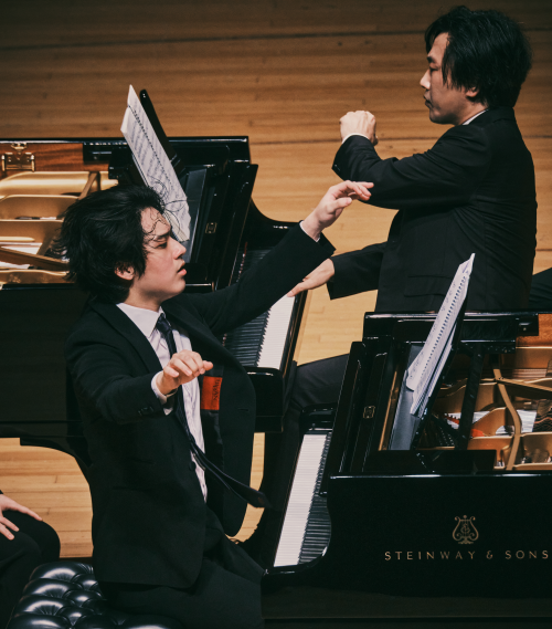 14일 서울 롯데콘서트홀에서 열린 ‘현대카드 컬처프로젝트 30 손민수 & 임윤찬’ 공연. 현대카드 제공