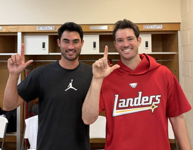 SSG 외국인 투수 미치 화이트(왼쪽)와 드류 앤더슨. /사진=SSG 랜더스 제공