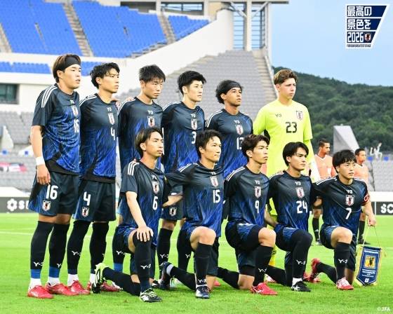 일본의 홍콩전 베스트 11. /사진=일본축구협회(JFA) 공식 사회관계망서비스(SNS)