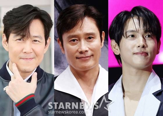 이정재, 이병헌, 임시완(왼쪽부터) /사진=스타뉴스